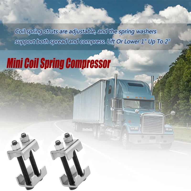 WINTOWIN 2-Way Adjustable Spring Spacer, Spreads or Compresses Coil Springs,