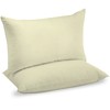 URBANHUT Standard Size Pillowcases Set - 100% Cotton Set of