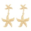 Starfish Earrings for Women Sea Star Dangle Earrings Beach Earrings