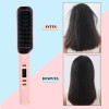 Plancha De Pelo 2 En 1, Peine Caliente, Alisador Y