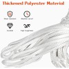 Y8HM 2Pcs Heavy Duty Basketball Net Replacement Fits Standard 12