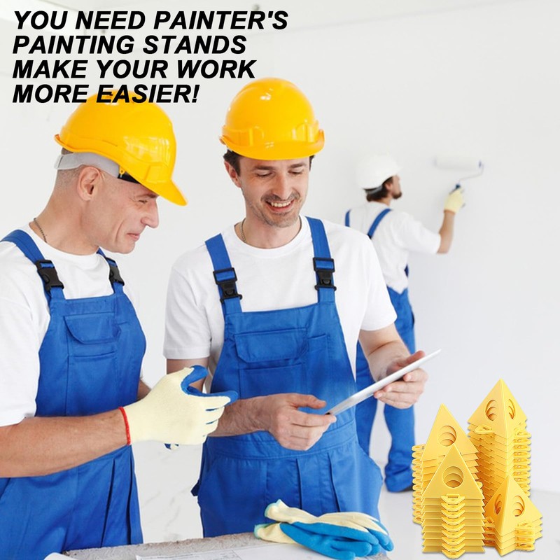 50pcs Painter's Painting Stands Pyramids,Painters Pyramids Stands,Painters Pyramids,Mini Triangle Cone