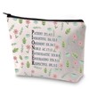 FEELMEM JW Baptism Gift Pioneer Cosmetic Bag Bible Verse Pioneer