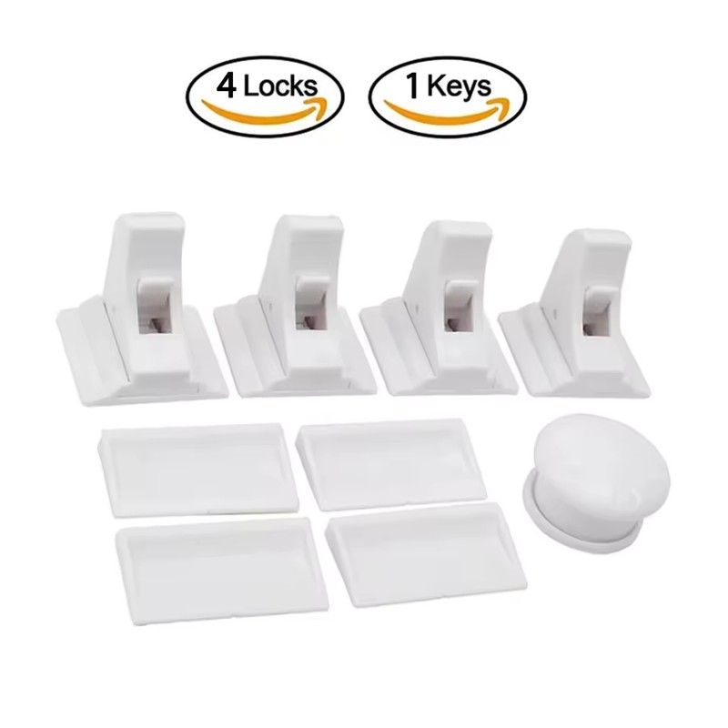 Magnetic Child Safety Cabinet Locks for Drawers and Doors