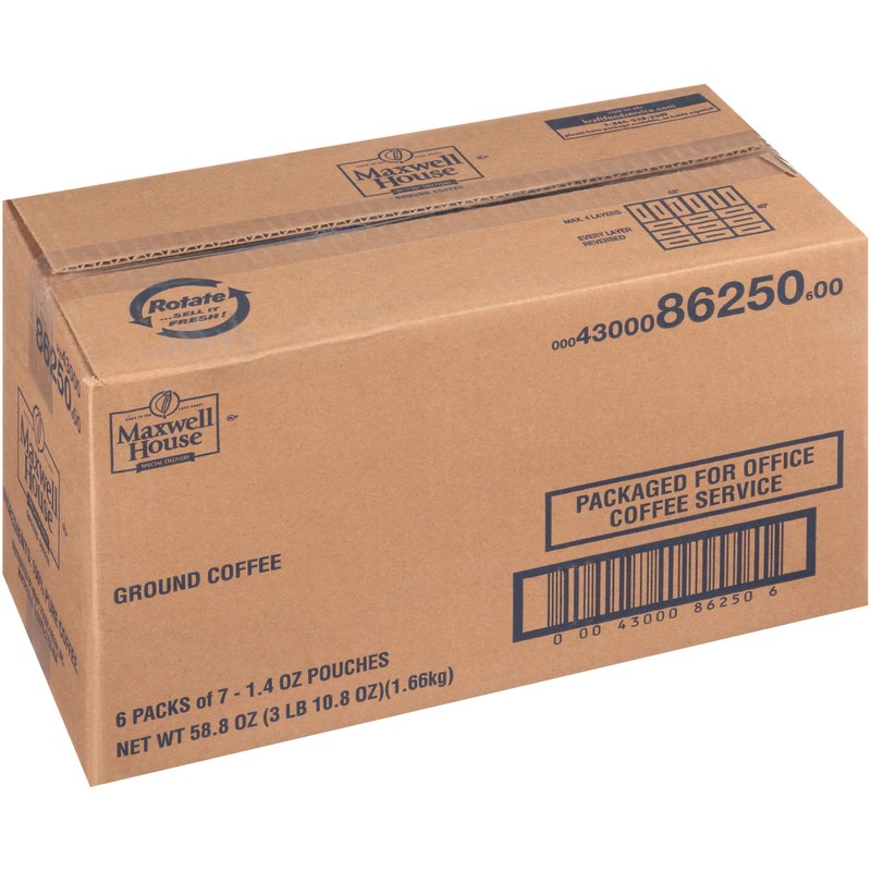 Maxwell House Special Delivery Ground Coffee Single Serve (1.4 oz