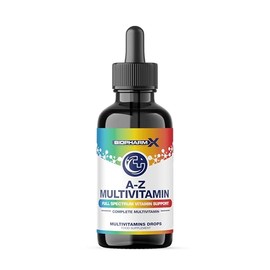 Multivitamin Liquid for Adults (1 Month Supply) Complete Daily Vitamins for Energy, Immunity & Wellness – Fast Absorbing