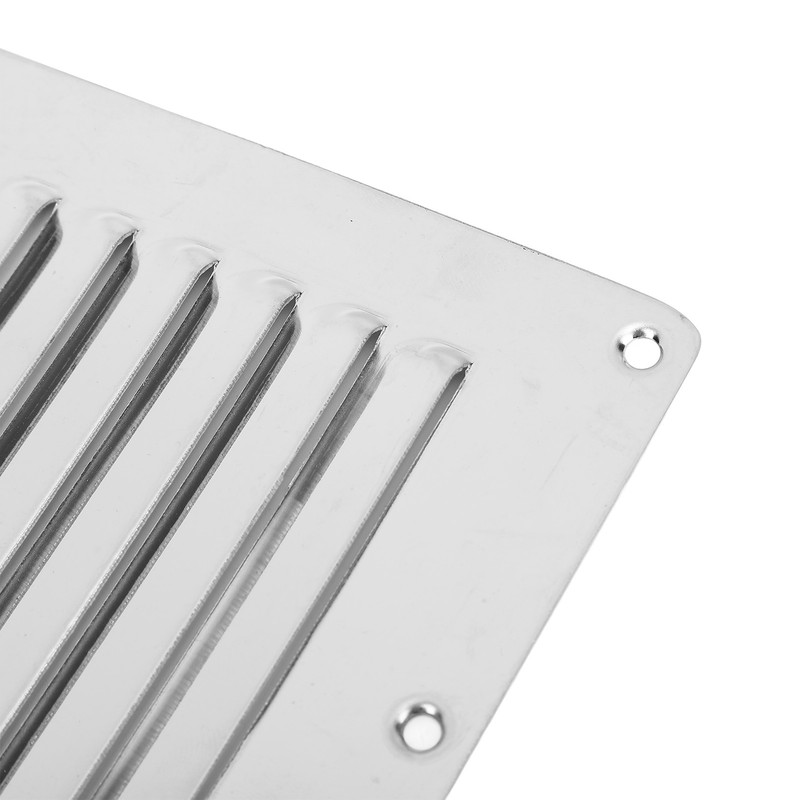 Boat Louvered Vent Rustproof 304 Stainless Steel Marine Ventilation Grille