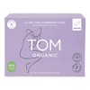 TOM Organic Ultra Thin Overnight Pads, 8 Pack
