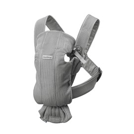 BabyBjörn Baby Carrier Mini, 3D Mesh, Grey