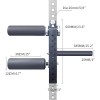 Leg Curl and Extension Rack Attachment - Leg Extension and