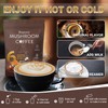 Mushroom Coffee, Instant Mushroom Coffee with 6 Mushrooms Lion’s Mane,