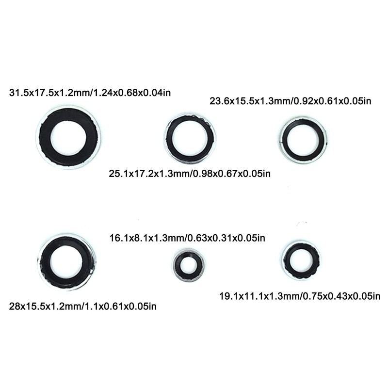 Air Conditioning Seal Kit, Complete Strong Sealing AC Compressor Seal