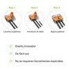 WAGO | Conector de Empalme Eléctrico de Palanca, Conexión Segura