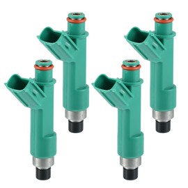 A ABSOPRO Inyector de Combustible No.23209-0H030 para Toyota Camry 04-09 2.4L para Toyota Highlander Base 04-07 2.4L (Paquete de 4)