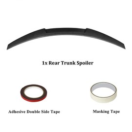 for Volkswagen VW Passat 2010-2016 Carbon Fiber Rear Boot Spoiler Wing Refit M4