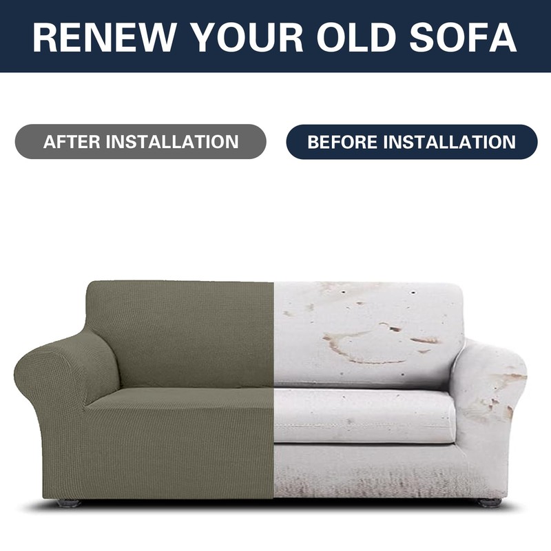 Cupuamon 2026 New Stretch Sofa Slipcovers Couch Cover for 3