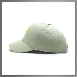Buzz Selection CAP955 Cap, Hat, Kids, Casual, Lion Motif, Heatstroke, For Kids, Boys, beige