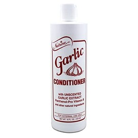 Nutrine Garlic Conditioner with Uncented 16oz (Pack of 2)