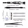 Kingsdun Screwdrivers Tool Kit For Clock Smart Watch GPS Diving