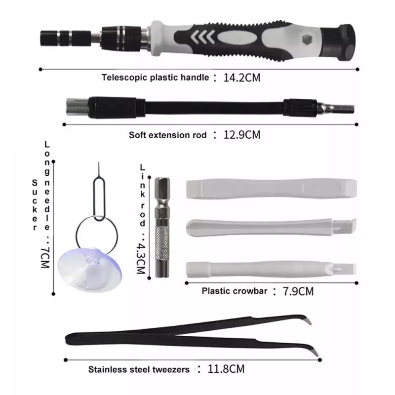 Kingsdun Screwdrivers Tool Kit For Clock Smart Watch GPS Diving