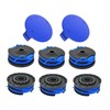 6Pcs 0.065" 20Ft KST-120X String Trimmer Replacement Spool, Weed Eater