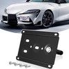 License Plate Holder Front Bracket No Drill Tow Hook Mount