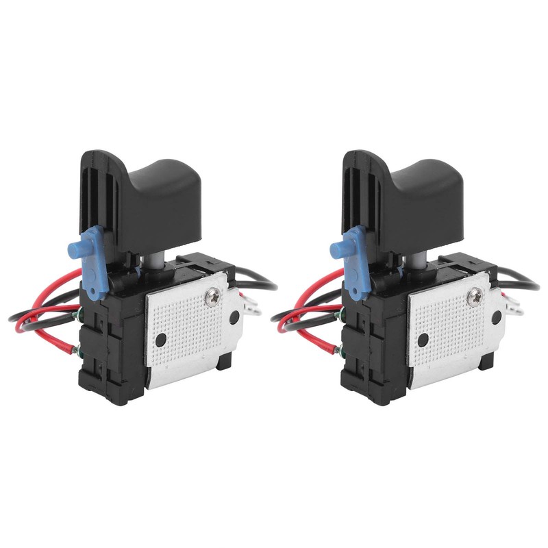 2PCS Electric Drill Switch Speed Control Switch Fixed Gear Speed