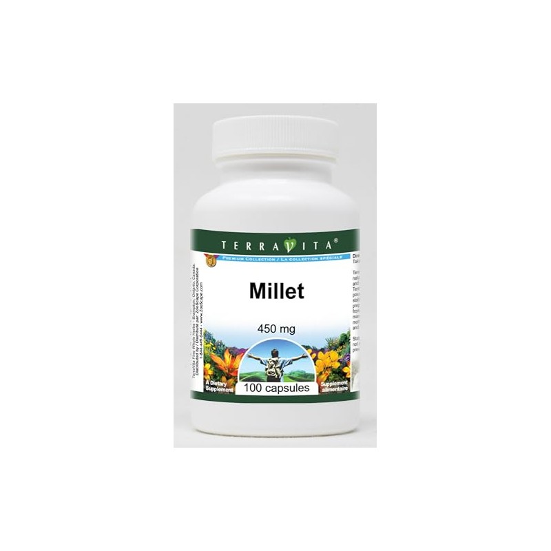 Millet - 450 mg (100 Capsules, ZIN: 520812)