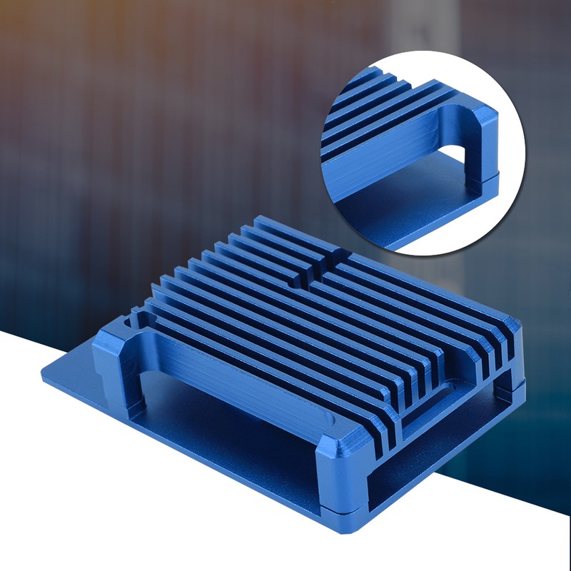 CNC Aluminum Alloy Housing with External Slot Built In Hot