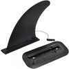 DSHE Detachable Center Fin Black, Kayak Rudder Kit Skeg Tracking