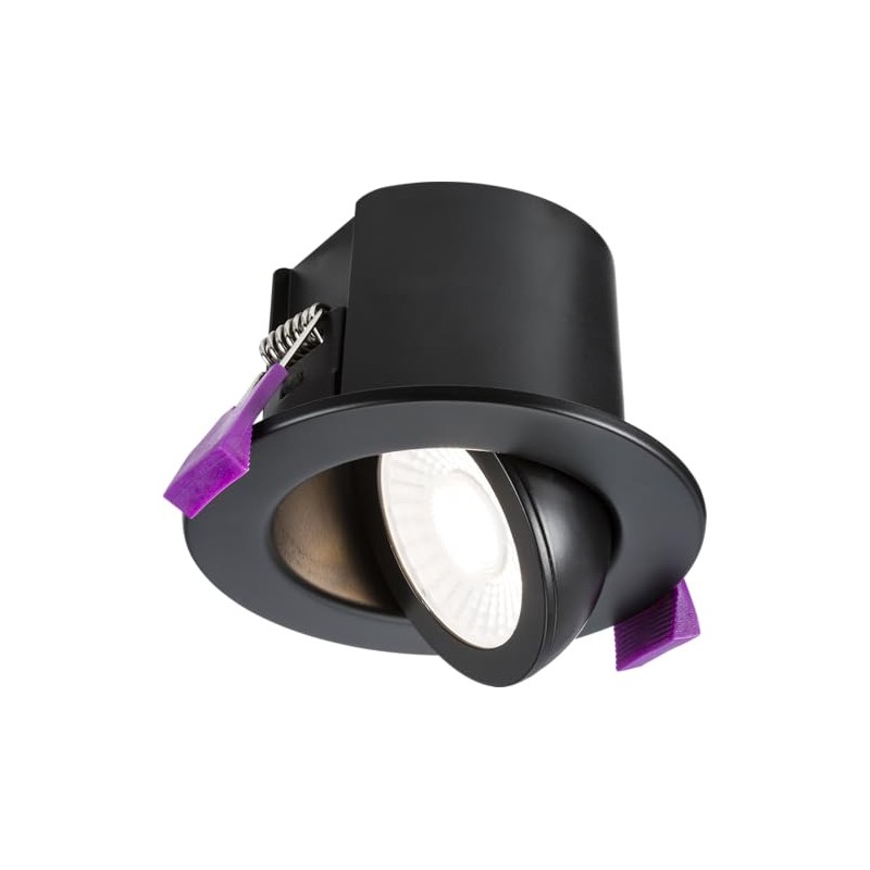 Knightsbridge SpektroLED Evo Tilt - Fire Rated IP65 Downlight with