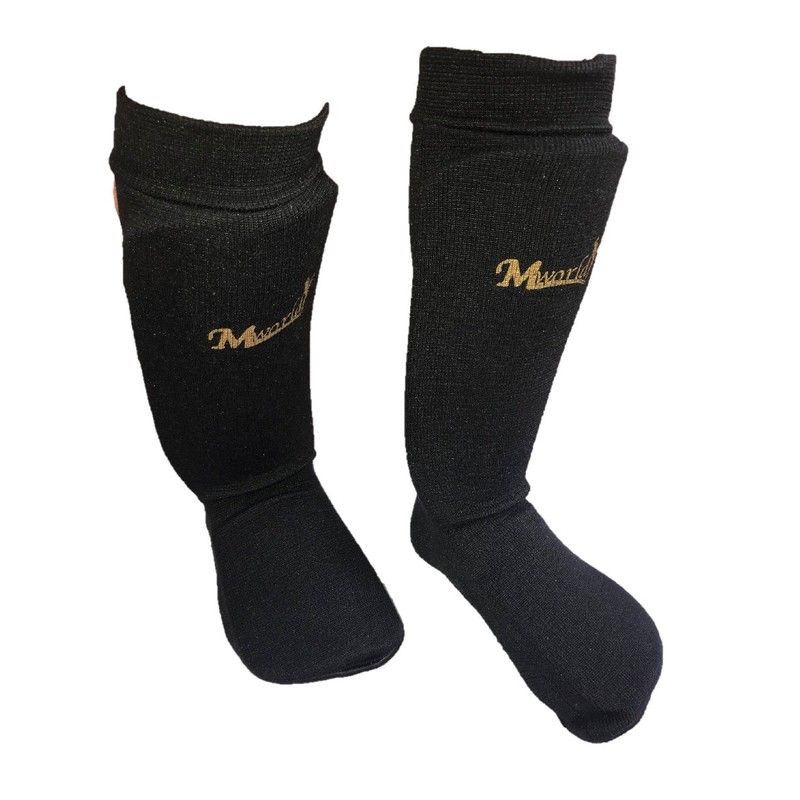 M-WORLD Leg Supporter, New Type, Black (XS)