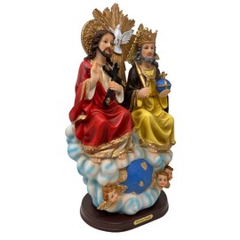 Santisima Trinidad 16" Religious Figure Padre,Hijo Y Espíritu Santo Holy Trinity