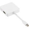 InLine® DisplayPort to HDMI/DVI Adapter 17195i White