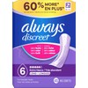 Always Discreet Adult Incontinence Pads for Women, Drier, 6 Drop