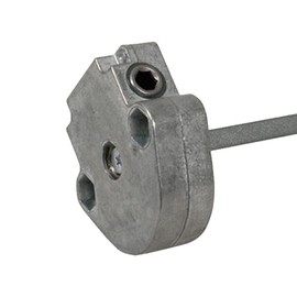 Bubendorff Winch 1/6 - Input 6p7 - Square Outlet 8 mm - Without End of Stroke - for Roller Shutter Block N and Mono Classic - Diameter 65 mm - for Manual Roller Shutter with Crank Bubendorff