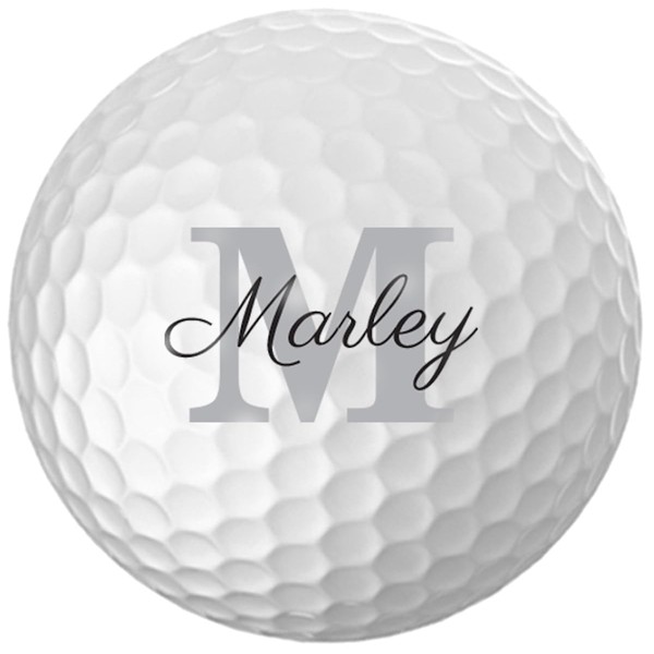 Infusion Personalized Name & Initial Golf Balls - Customize The