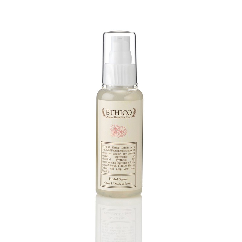 ETHICO Herbal Skin Care Serum, Damask Rose, 3.4 fl oz