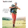 Men's Adjustable High Strength Nylon Utility Belt with Heavy Duty