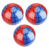 SAVITA 3pcs Spider Web Beach Balls, PVC Material Inflatable Blue