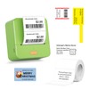 Label Maker Machine with Tape Thermal Bluetooth Label Printer Inkless