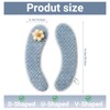 Muimurex Padded Toilet Seat Warmer Cushion Washable(Blue)