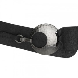 Caspar GU225 Women's Wide Belt/Waist Belt with Large Buckle – Many Colours - 90