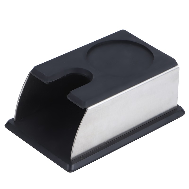 NonSlip Stainless Steel Coffee Tamper Stand Holder Tamping Mat Coffee