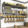 SOYEEZE Power Tool Organizer - 8 Drill & Screwdriver Wall