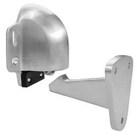 Rockwood 085844 494.26D Automatic Door Holder with Stop, Satin Chrome Finish