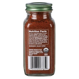 Simply Organic Paprika, 2.96 Ounce