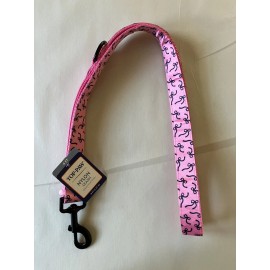 Top Paw Nylon Leash Pink Bows 4ft