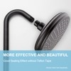 OFFO Shower Head Extension Arm 12 in, Oil Rubbed Bronze