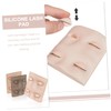 Ipetboom Realistic Eyelash Practice Mannequin Head for Lashes Lash Extensions
